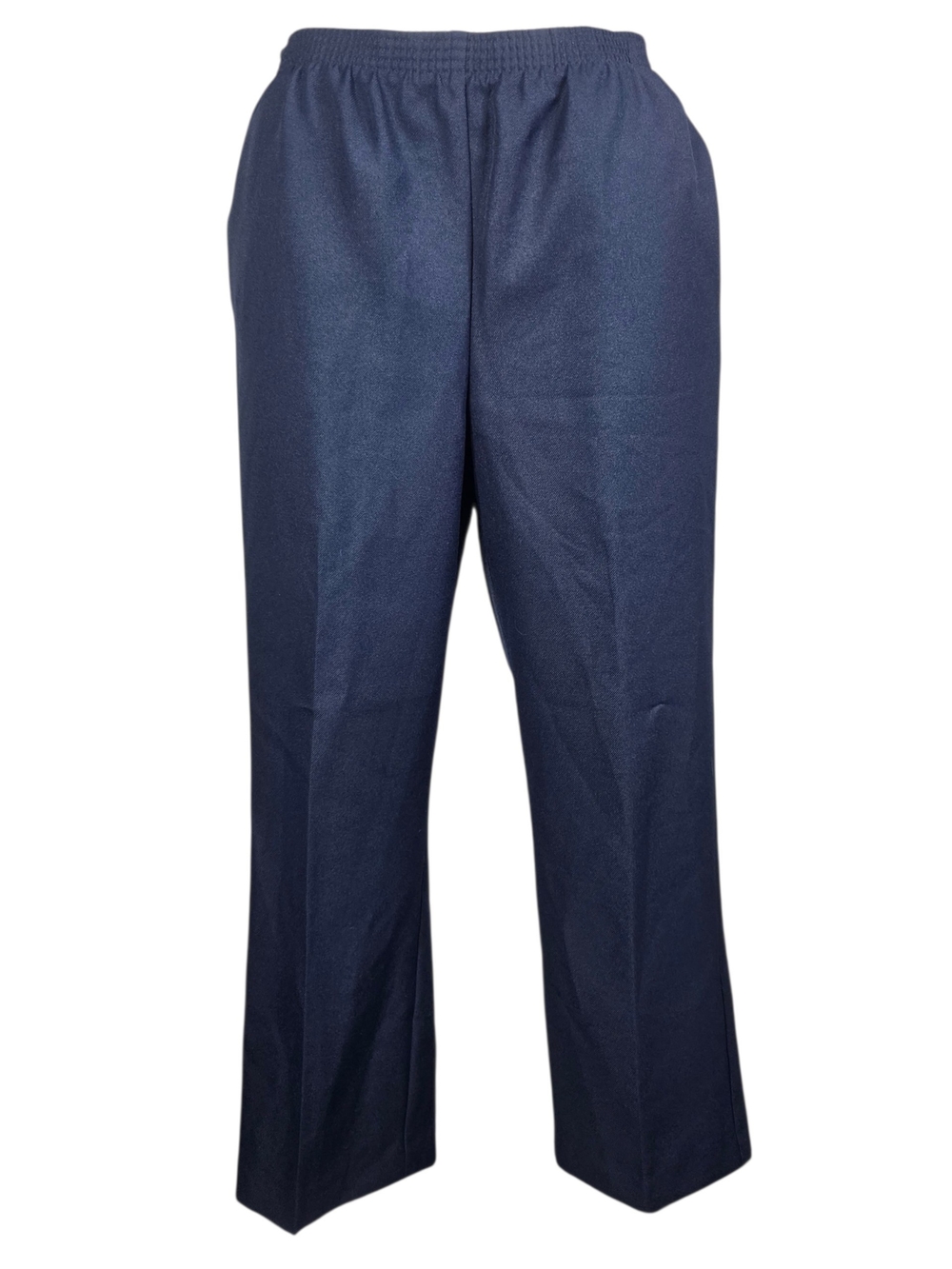 Alfred Dunner Navy Wide Leg Pants. Size 12